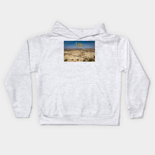 Utah State Route 12 Scenic Drive Kids Hoodie by Gestalt Imagery